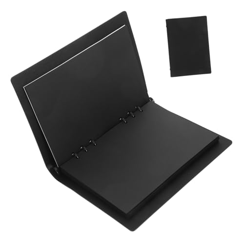 Artibetter Business Notizbuch mit Schwarzem PU Einband Loseblatt Design Dickes Journal Nachfüllbar Blanko Geeignet für Schule Büro und Studium Artibetter Business Notizbuch mit Schwarzem PU Einband Loseblatt Design Dickes Journal Nachfüllbar Blanko Geeignet für Schule Büro und Studium von Artibetter
