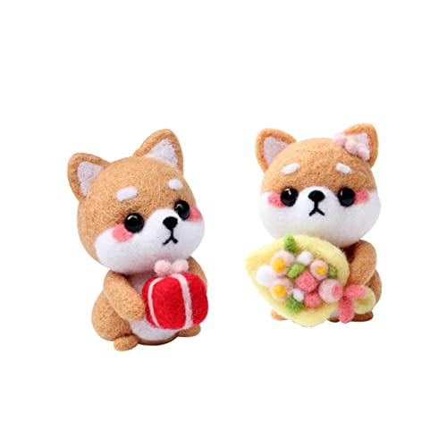 Artibetter Cartoon Plüsch Hund Nadel Filzen Diy Wollfilz Materialien für Erwachsene Interaktive Bastelaktivitäten mit Buntem Zubehör und Anleitungen für Kreative Projekte Artibetter Cartoon Plüsch Hund Nadel Filzen Diy Wollfilz Materialien für Erwachsene Interaktive Bastelaktivitäten mit Buntem Zubehör und Anleitungen für Kreative Projekte von Artibetter