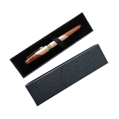 Artibetter Eleganter Rosenholzfarbener Holz Füllfederhalter mit Schwarzer Geschenkbox Schlanker Leichter Büro und Schulstift als Stilvolles Schreibgerät für Schule und Büro Verarbeitet Artibetter Eleganter Rosenholzfarbener Holz Füllfederhalter mit Schwarzer Geschenkbox Schlanker Leichter Büro und Schulstift als Stilvolles Schreibgerät für Schule und Büro Verarbeitet von Artibetter