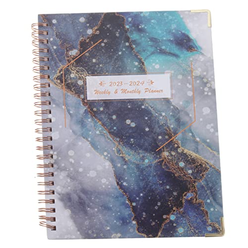 Artibetter Englischer Monats Planer Notizbuch mit Trennseiten Budget Organizer und Dekorativem Schreibnotizblock für Studierende und Lebensplanung von Artibetter