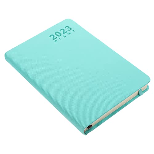 Artibetter Englisches Notizbuch Zeitplanheft 2023 Notizblock Für Zeitplan Planer 2023 Zeitplan 2023 Hardcover-spiralnotizbuch Schreiben Von Notizbuch Tagebuchheft 2023 Papier Himmelblau von Artibetter