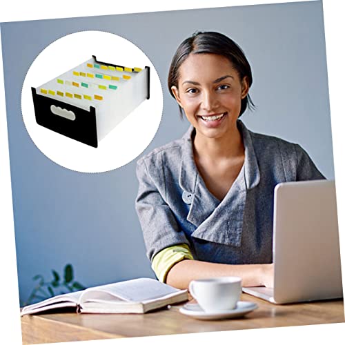 Artibetter Fächermappe Mini Fächer Organizer Wasserfestes Material Lagiger Dokumentenordner Tragbare Büromappe Mit Beschriftung Empfangsbehälter Für Effiziente Aktenverwaltung Artibetter Fächermappe Mini Fächer Organizer Wasserfestes Material Lagiger Dokumentenordner Tragbare Büromappe Mit Beschriftung Empfangsbehälter Für Effiziente Aktenverwaltung von Artibetter