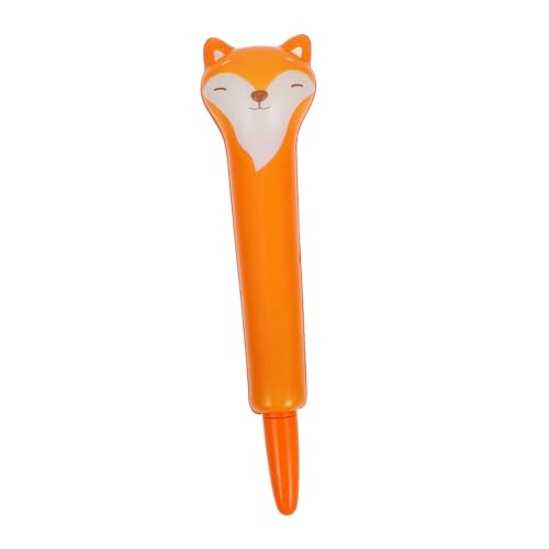 Artibetter Fuchs Gel stift japanische schreibwaren stifte Gelstifte für die Schule Stifte mit Tiermotiven Niedliche Kugelschreiber Kawaii-Stift tierische Gelstifte Cartoon-Stift Orange von Artibetter