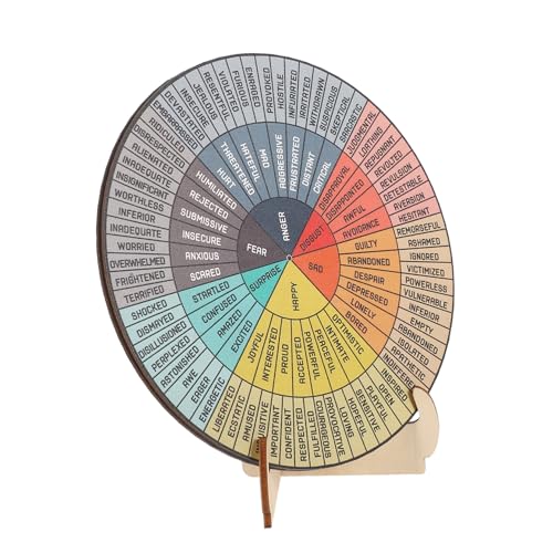 Artibetter Holzgefühle Rad Mit Stand Doppelseitiges Emotionsdiagramm Für Schule Büro Und Zuhause Dekoratives Werkzeug Emotionalen Ausdrucksweise Psychische Gesundheitstherapie Artibetter Holzgefühle Rad Mit Stand Doppelseitiges Emotionsdiagramm Für Schule Büro Und Zuhause Dekoratives Werkzeug Emotionalen Ausdrucksweise Psychische Gesundheitstherapie von Artibetter