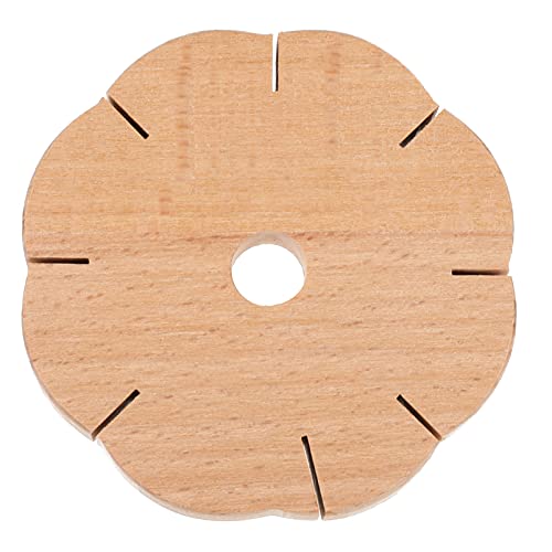 Artibetter Holzperlen, Kumihimo, Kordel, Scheibe, geflochten, rund, Platte, Werkzeug für Basteln, feine Perlen, DIY Herstellung von Schmuck, Armband Knitter Artibetter Holzperlen, Kumihimo, Kordel, Scheibe, geflochten, rund, Platte, Werkzeug für Basteln, feine Perlen, DIY Herstellung von Schmuck, Armband Knitter von Artibetter