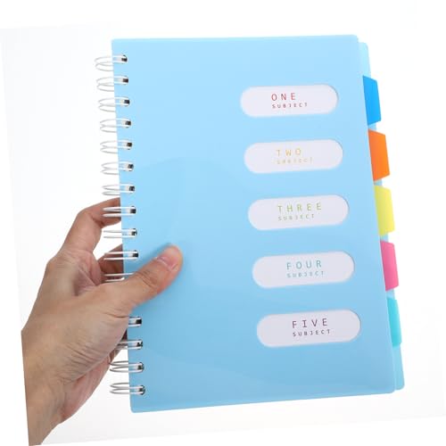 Artibetter Kleines Notizbuch mit Register Hardcover Spiralbindung Liniert Stabiles Planer Organizer für Büro und Zuhause Blätter Praktisch für Reisen Lernen und Kreatives Schreiben Artibetter Kleines Notizbuch mit Register Hardcover Spiralbindung Liniert Stabiles Planer Organizer für Büro und Zuhause Blätter Praktisch für Reisen Lernen und Kreatives Schreiben von Artibetter