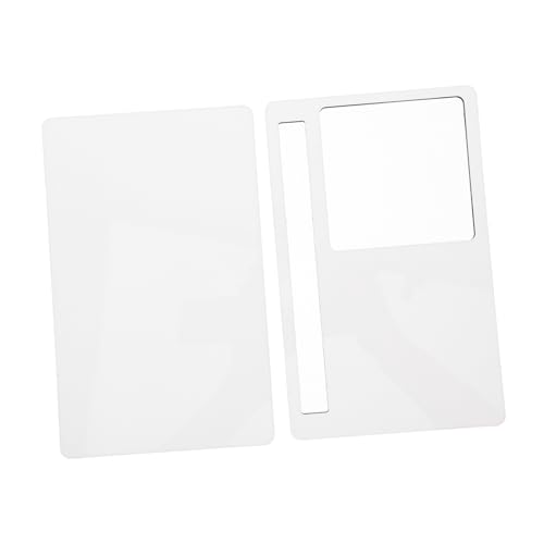 Artibetter Kratzpad-ablage Bretter Tab Schreibwaren Klein Mini Klebrig Schule Notizen Liniert Memo Unterlage Pads Es Schwarz Büro Haftnotizblockhalter Haftnotizablage Mdf Weiß von Artibetter