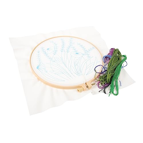 Artibetter Kreuzstich für Anfänger Komplettes Diy Stickerei Materialpaket mit Vorgedrucktem für Familienprojekte und Kreative Hobbys von Artibetter