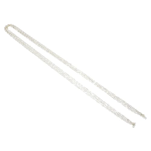 Artibetter Liebeskette Halskette für schnell Silber kleine Kette dünn bastelbedarf hand schmuck schmuckherstellung armbinde schmuck machen Schmuckketten-Kit Schmuckzubehör Legierung Golden von Artibetter