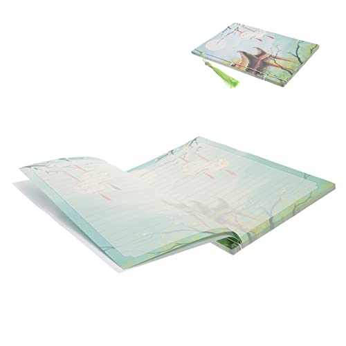 Artibetter Line Notebook Design Funktion Praktisch für Notizen Szene für Schule und Büro Beschreibung Line Notebook mit Klassischem Wasserfarben Design Langlebig und Vielseitig Notizen von Artibetter