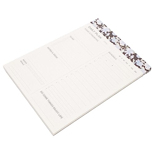 Artibetter Magnetisches To Do Notizbuch für Kühlschrank Magnetischer Einkaufslisten Block Vielseitig Einsetzbar für Notizen und Pläne Langlebig und Einfach zu Bedienen von Artibetter