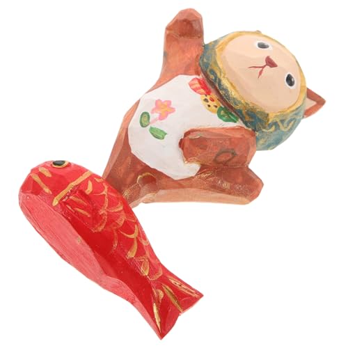 Artibetter Mini-Holzverzierungen Figur elegant realistisch Holzschnitzerei Fischornament Holzornamente für das Kunsthandwerk Katzenschmuck aus Holz kleines Fischdekor hölzern Artibetter Mini-Holzverzierungen Figur elegant realistisch Holzschnitzerei Fischornament Holzornamente für das Kunsthandwerk Katzenschmuck aus Holz kleines Fischdekor hölzern von Artibetter