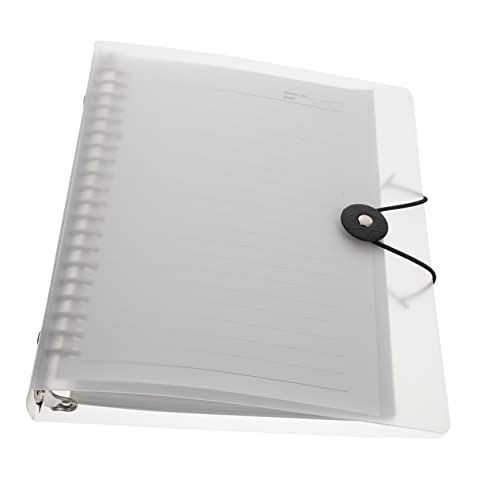 Artibetter Multi Functional Schreibnotizbuch mit Abnehmbarem Metalldeckel Transparentes Notizbuch für Büro Schule Reisen und Kreative Projekte für Notizen und Tagebuchführung von Artibetter