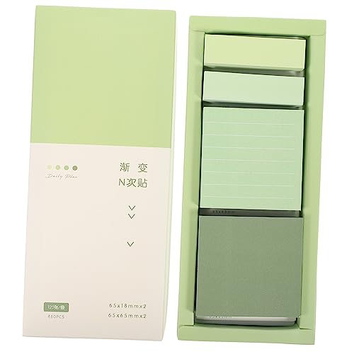 Artibetter Multifunktionale Haftnotizen Selbstklebende Memo Pads für To Do Listen Büro und Schule Beidseitig Beschreibbar und Praktisch von Artibetter