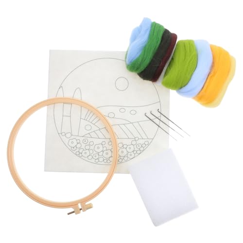 Artibetter Nadelfilz für Anfänger mit Weicher Lebendiger Wolle Komplettem Diy Filzbild Warmes Herbstdesign für Familienbasteln und Wohnraumdekoration Artibetter Nadelfilz für Anfänger mit Weicher Lebendiger Wolle Komplettem Diy Filzbild Warmes Herbstdesign für Familienbasteln und Wohnraumdekoration von Artibetter