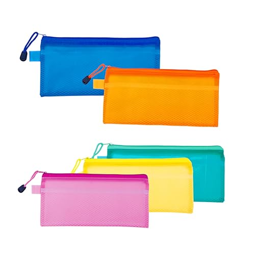 Artibetter Net Reißverschlusstasche Wasserdichte Portfolio für Dokumente PVC Clip Bag für Reisen Langlebig und Praktisch mit Kugelmuster Artibetter Net Reißverschlusstasche Wasserdichte Portfolio für Dokumente PVC Clip Bag für Reisen Langlebig und Praktisch mit Kugelmuster von Artibetter