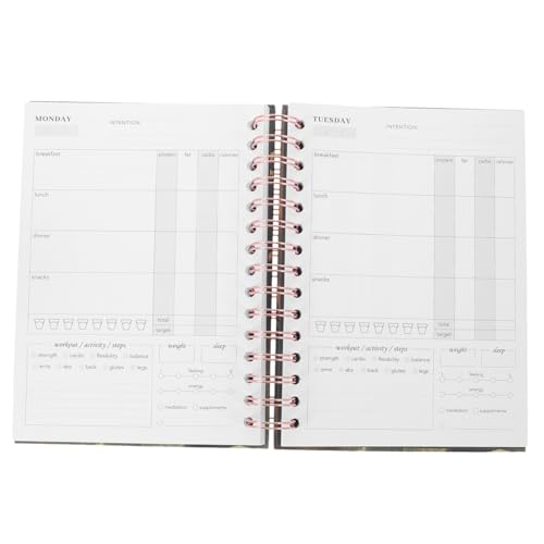Artibetter Notizbuch Fitnessbuch Zum Training Übungstagebuch Trainingsplaner Notizblock Ausbildung Zeitschrift Fürs Fitnessstudio Fitness Journal Trainingstagebuch Trainieren Protokoll Papier von Artibetter