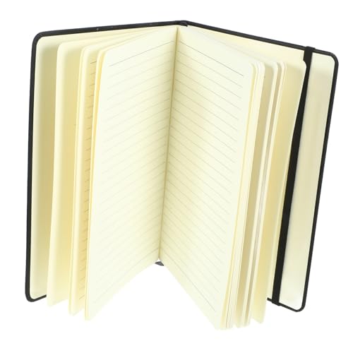 Artibetter Notizbuch täglich Notizblock Tagesplaner Zeitplan Buch Planungsbuch Papier Schwarz von Artibetter