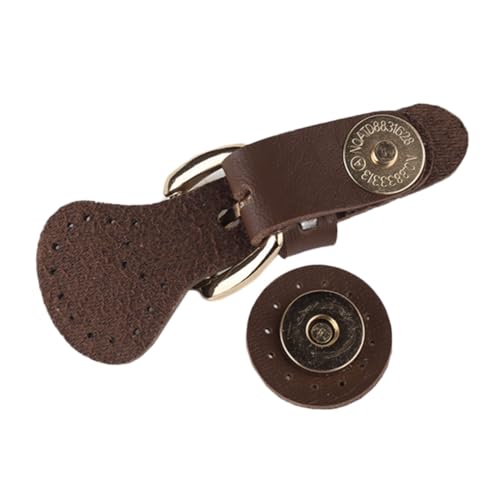 Artibetter PU Leder Magnetverschluss Langlebige Metall Schnappverschluss Tiefe Braune Farbe Starke Magnetkraft für Handtaschen Mäntel Jacken Pelz und Koffer Sicherer Verschluss Artibetter PU Leder Magnetverschluss Langlebige Metall Schnappverschluss Tiefe Braune Farbe Starke Magnetkraft für Handtaschen Mäntel Jacken Pelz und Koffer Sicherer Verschluss von Artibetter
