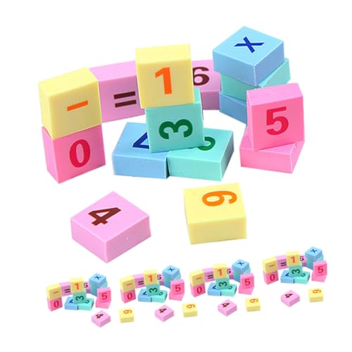 Artibetter Pack Radiergummis Digitale Zahlenradierer für Großpackung Mathe Radiergummis Kreative Belohnungen für Unterricht Interaktive Schreibwaren für Lernspaß Artibetter Pack Radiergummis Digitale Zahlenradierer für Großpackung Mathe Radiergummis Kreative Belohnungen für Unterricht Interaktive Schreibwaren für Lernspaß von Artibetter