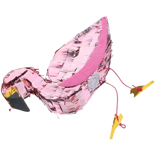 Artibetter Rosa Flamingo-Pinata Tropische Flamingo-Pinata Karneval Flamingo-Dekorationen Pinata-Foto-Requisite Für Geburtstag Sommer Luau-Pool Weihnachtsfeier Zubehör Zufällige Farbe von Artibetter