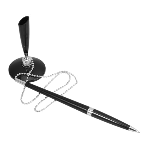 Artibetter Schreibtisch Kugelschreiber mit Kette Langlebig und Schnell Trocknende Ergonomisch für Hotel Bank und Büro Fest Montierbar für Gästebücher und Geschäftsschreiben Artibetter Schreibtisch Kugelschreiber mit Kette Langlebig und Schnell Trocknende Ergonomisch für Hotel Bank und Büro Fest Montierbar für Gästebücher und Geschäftsschreiben von Artibetter