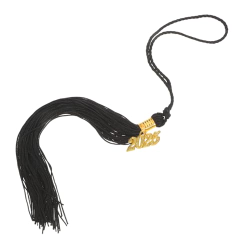 Artibetter Schwarze Abschlussquaste Mit Goldenen Charms Stilvolle Dekoration Für Abschlussfeiern Leichtes Design Individuell Anpassbar Für Unvergessliche von Artibetter