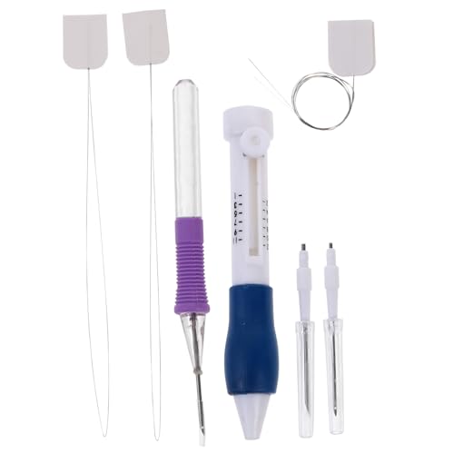 Artibetter Stickstift Set für Projekte Punch Nadel Stickwerkzeug mit Aufbewahrungsbox für Stoffe Kissenbezüge Vorhänge und Mehr Stickstarter Kit für DIY Kunstwerke Artibetter Stickstift Set für Projekte Punch Nadel Stickwerkzeug mit Aufbewahrungsbox für Stoffe Kissenbezüge Vorhänge und Mehr Stickstarter Kit für DIY Kunstwerke von Artibetter
