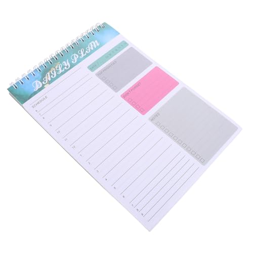 Artibetter Täglicher Planer Notizblock Abreißnotizbuch für Büro und Zuhause für To Do Listen Termine und Notizen Leicht und Tragbar Memo Notizbuch für Effiziente Planung und Organisation von Artibetter