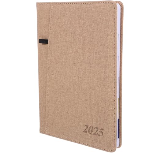 Artibetter Tagesplaner Notizbuch Beige Robuster Organizer für Büro und Schule Tragbares Planer Notizheft mit Monats Wochen und Tagesübersicht Praktisches Planungsbuch für Studium und Beruf Artibetter Tagesplaner Notizbuch Beige Robuster Organizer für Büro und Schule Tragbares Planer Notizheft mit Monats Wochen und Tagesübersicht Praktisches Planungsbuch für Studium und Beruf von Artibetter