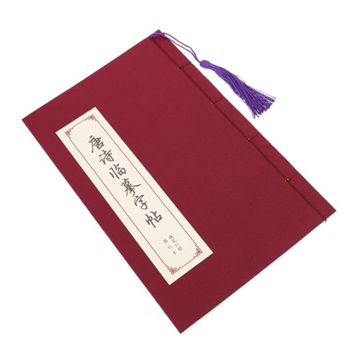 Artibetter Poetry Füllfederhalter Malbücher Für Erwachsene Großdruck Gerilltes Handschriftbuch Kalligraphie Übungsbuch Kupferstich Kalligraphie Arbeitsbuch Chinesisches Buchpapier von Artibetter