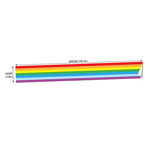 Artibetter Tapetenbesatz Aufklärungsaufkleber Regenbogen-wandaufkleber Breite Tapetenränder Ainbow e Selbstklebende Tapetenbordüren Kinderzimmer Aufkleber Vinyltapetenrand Taille Hintergrund Artibetter Tapetenbesatz Aufklärungsaufkleber Regenbogen-wandaufkleber Breite Tapetenränder Ainbow e Selbstklebende Tapetenbordüren Kinderzimmer Aufkleber Vinyltapetenrand Taille Hintergrund von Artibetter