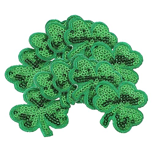 Artibetter Teiliges Grüne Kleeblatt Aufnäher mit Stark Haftendem Rücken Bestickte Kleidungspatches für St Patricks Day Dekoration Geeignet für Jacken Jeans Schuhe Hüte und Taschen Artibetter Teiliges Grüne Kleeblatt Aufnäher mit Stark Haftendem Rücken Bestickte Kleidungspatches für St Patricks Day Dekoration Geeignet für Jacken Jeans Schuhe Hüte und Taschen von Artibetter