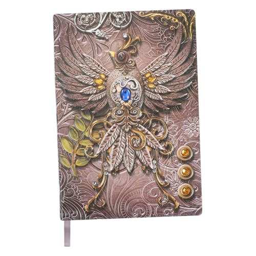 Artibetter Vintage Notizbuch mit Geprägtem Phoenix Cover Hardcover Schreib Tagebuch Retro Scrapbook für Schule Büro Beidseitig Beschreibbares Premiumpapier für Freunde Familie Artibetter Vintage Notizbuch mit Geprägtem Phoenix Cover Hardcover Schreib Tagebuch Retro Scrapbook für Schule Büro Beidseitig Beschreibbares Premiumpapier für Freunde Familie von Artibetter