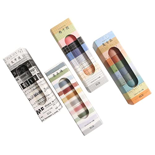 Artibetter Washi Tape Teiliges Dekoratives Klebeband für Scrapbooking und DIY Vielseitige Designs für Projekte für Tagebuch und Handwerksdekoration Hochwertige von Artibetter