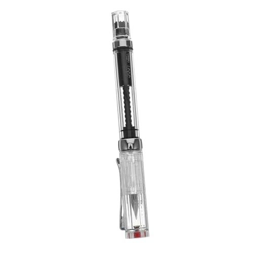 Artibetter transparenter Stift Füller Kalligraphie Brunnen Schreiben von Füllfederhaltern Beschriftungsstifte Tinte Füllfederhalter Multifunktionsstift Büro Stift Plastik von Artibetter