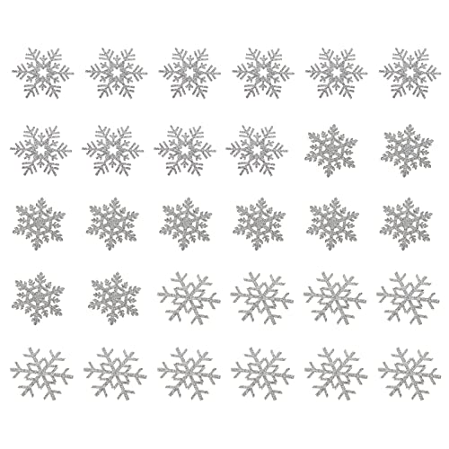 Schneeflocke Patch 30Pcs Schneeflocke Patches Weihnachten Themed Bügeln Auf Appliques DIY Kleidung Appliques Weihnachten Handwerk Decor N?hen Zubeh?r Silber Weihnachten Patches Für Kleidung von Artibetter