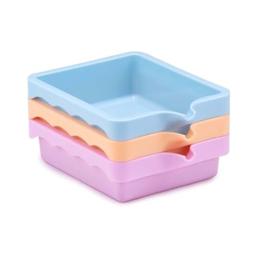 Artico Organizer Behälter mit Tülle – Sortierbox 3 Stück – Empilables Aufbewahrungsboxen - Boxen Aufbewahrung – Stapelbox und Farbwanne in 1 - Bastelorganisator Artico Organizer Behälter mit Tülle – Sortierbox 3 Stück – Empilables Aufbewahrungsboxen - Boxen Aufbewahrung – Stapelbox und Farbwanne in 1 - Bastelorganisator von Artico