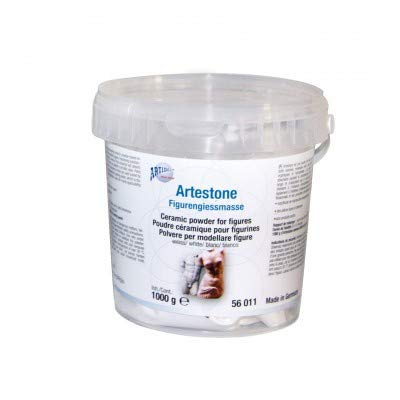 Artidee Artestone-Figurengießmasse, Abformmasse, für Figuren, weiß, 1000 g von Artidee