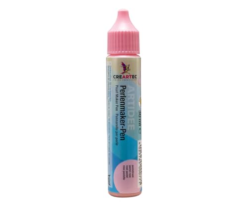 Artidee CREARTEC Perlenmaker Pen - Pastellrose - zum Gestalten von dekorativen 3D Farbperlen auf Textilien, Holz, Leder, Glas, Keramik - 30ml - Made in Germany Artidee CREARTEC Perlenmaker Pen - Pastellrose - zum Gestalten von dekorativen 3D Farbperlen auf Textilien, Holz, Leder, Glas, Keramik - 30ml - Made in Germany von Artidee