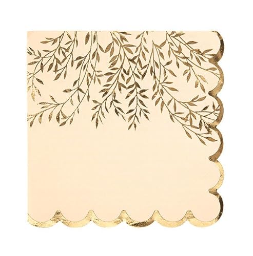 16 Servietten Jolis Brins Blush und Gold 16 Servietten Jolis Brins Blush und Gold von Artifetes
