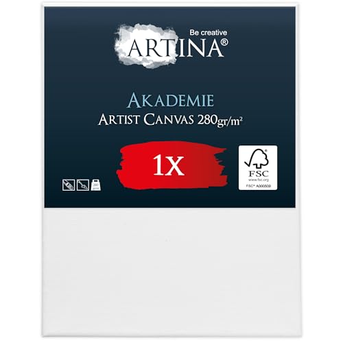 Artina Akademie Leinwand auf Keilrahmen 40x50cm 280g/m² Artina Akademie Leinwand auf Keilrahmen 40x50cm 280g/m² von Artina