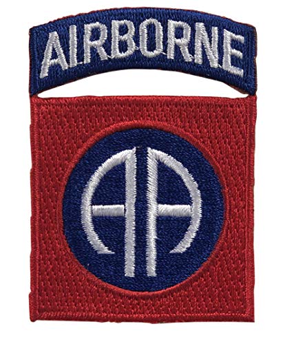 Aufnäher, bestickt, Motiv: United States Army USA 82nd Airborne Division, zum Aufbügeln von Artisan Owl