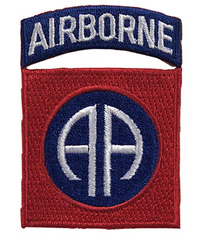 Artisan Owl Aufnäher, Motiv: USA-Armee 82nd Airborne Division, zum Aufbügeln, 1 Stück, Mittel, Militär-Insigne von Artisan Owl