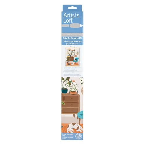 Homey Houseplants Malen-nach-Zahlen-Set von Artist's Loft™ Necessities™ von Artist's Loft