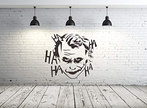 Joker Wiederverwendbare Schablone Große Größen Wanddekoration Modern Hero Villain Movie Film / Joker2 (Mylar Wiederverwendbare Schablone, XS Größe - 50 x 70 cm, 50.0 x 70.1 cm) von Artistic Sponge
