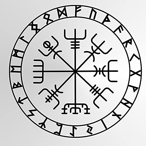 Wiederverwendbare Schablone mit keltischem Runen-Mandala-Medaillon, A3, A4, A5 & größere Größen, Dekor Kunst / M29 (wiederverwendbares Mylar, 40 x 40 cm) von Artistic Sponge