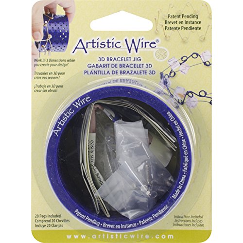 Artistic Wire 3D-Armband Jig, blau, 1 Pack von Artistic Wire