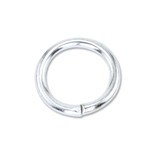Artistic Wire Beadalon 144 Stück 3 mm Biegering, nickelfrei, versilbert von Artistic Wire