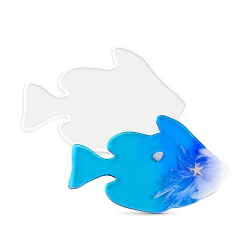 Artline Fisch Epoxidharz Silikonform, 19,7 x 12,8 cm von Artline Epoxy Resin
